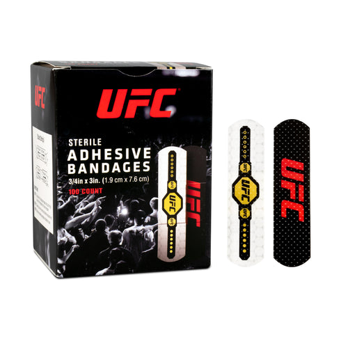 UFC Adhesive Bandages 3/4" x 3" 100pcs/Box